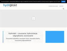 Tablet Screenshot of hydrotakt.pl
